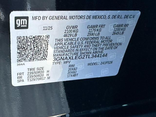 2026 Chevrolet Equinox RS