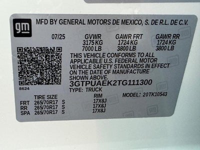 2026 GMC Sierra 1500 Pro