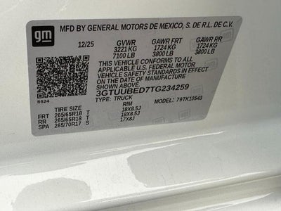 2026 GMC Sierra 1500 SLE