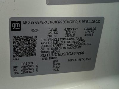 2024 GMC Sierra 1500 Crew Cab Short Box 4-Wheel Drive Elevation 3SB