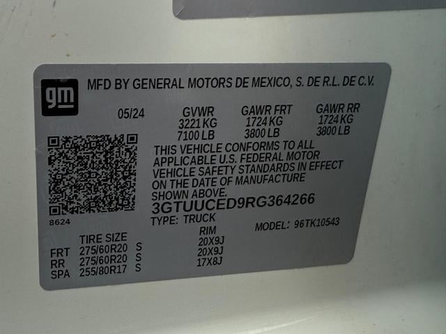 2024 GMC Sierra 1500 Crew Cab Short Box 4-Wheel Drive Elevation 3SB