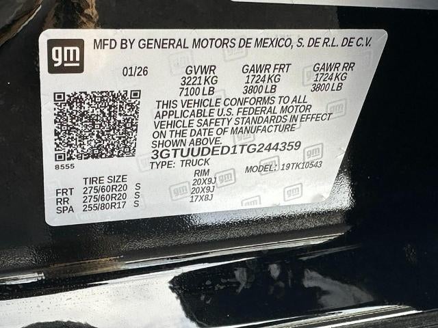 2026 GMC Sierra 1500 SLT