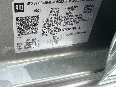 2026 GMC Sierra 1500 SLT