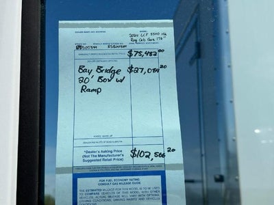 2024 Chevrolet Low Cab Forward 5500 HG NA