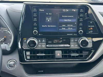 2022 Toyota Highlander XLE AWD (Natl)