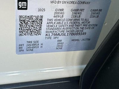 2026 Chevrolet Trailblazer RS