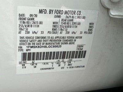 2020 Ford Explorer XLT