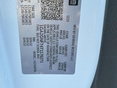 2026 Chevrolet Express Passenger 3500 LS