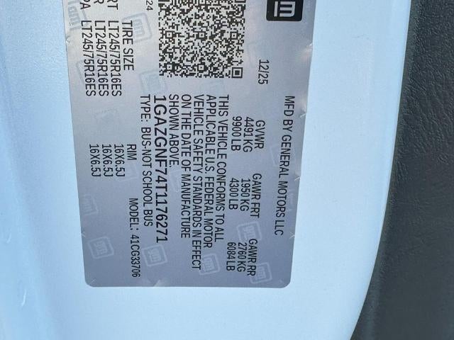 2026 Chevrolet Express Passenger 3500 LS