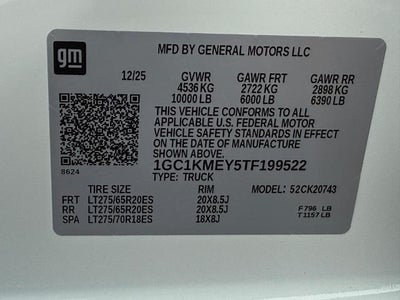 2026 Chevrolet Silverado 2500 HD Custom