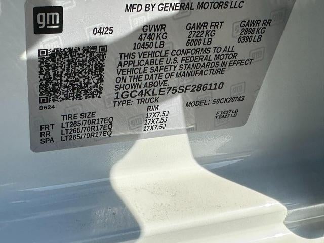 2025 Chevrolet Silverado 2500 HD WT