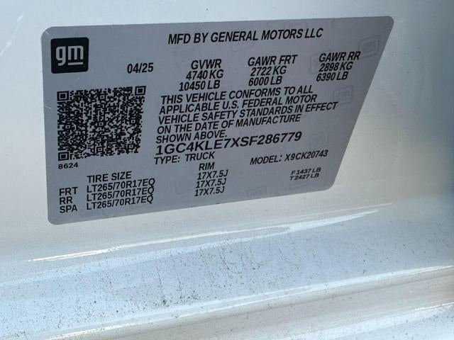 2025 Chevrolet Silverado 2500 HD WT