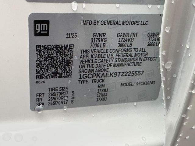 2026 Chevrolet Silverado 1500 WT