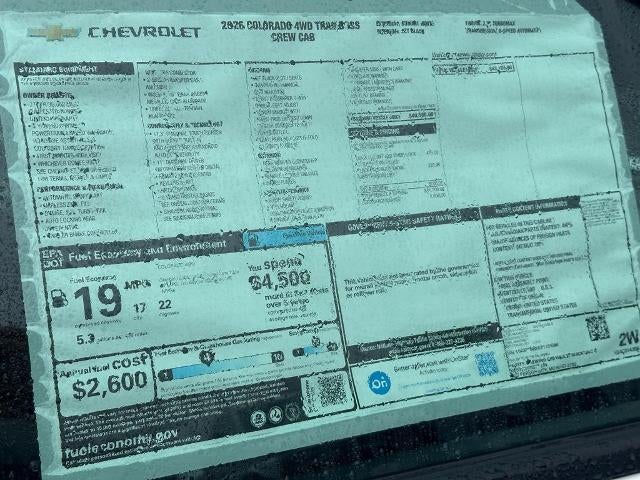 2026 Chevrolet Colorado Trail Boss