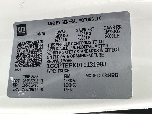 2026 Chevrolet Colorado Trail Boss