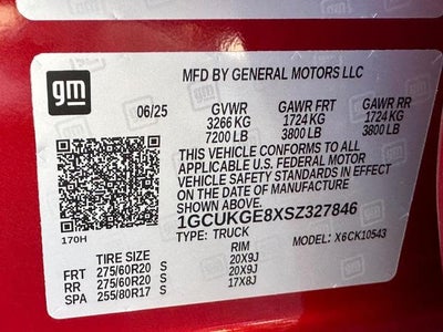 2025 Chevrolet Silverado 1500 LTZ