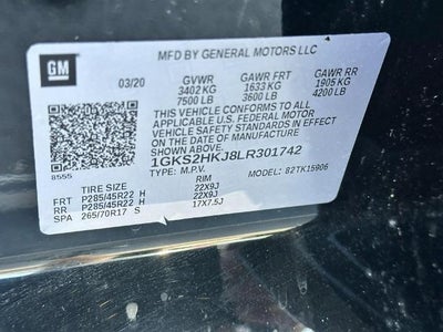 2020 GMC Yukon XL Denali