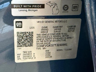 2026 Chevrolet Traverse LT