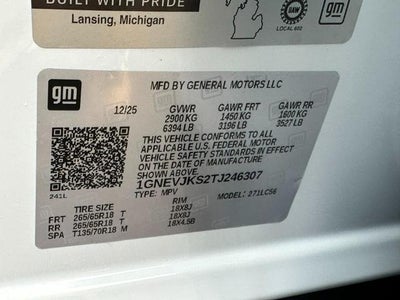 2026 Chevrolet Traverse Z71