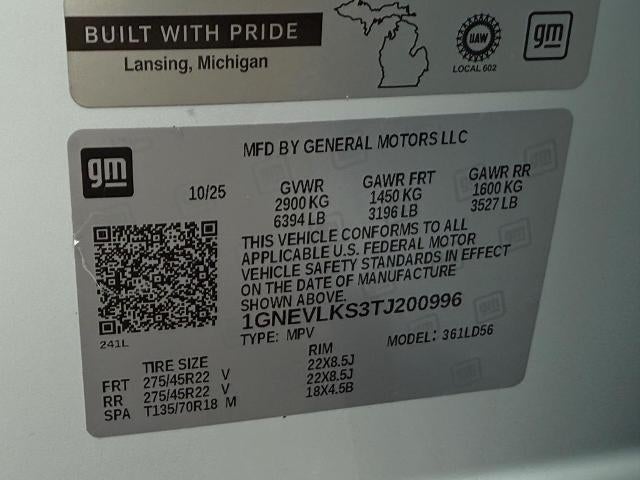 2026 Chevrolet Traverse RS