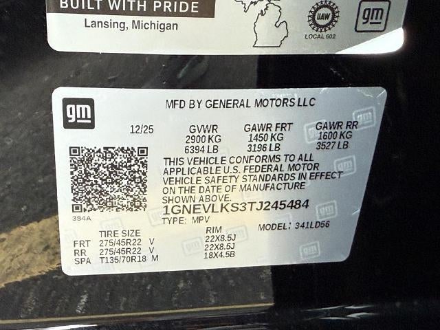 2026 Chevrolet Traverse RS