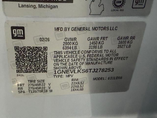 2026 Chevrolet Traverse RS