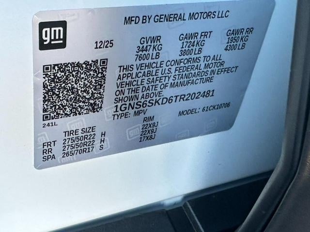 2026 Chevrolet Tahoe Premier