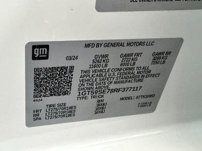 2024 GMC Sierra 3500 HD Pro