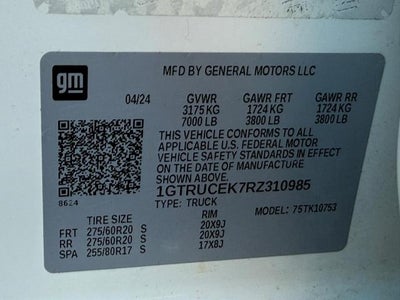 2024 GMC Sierra 1500 Elevation