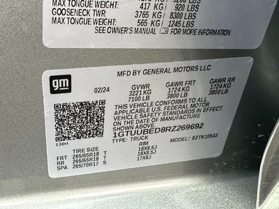 2024 GMC Sierra 1500 SLE