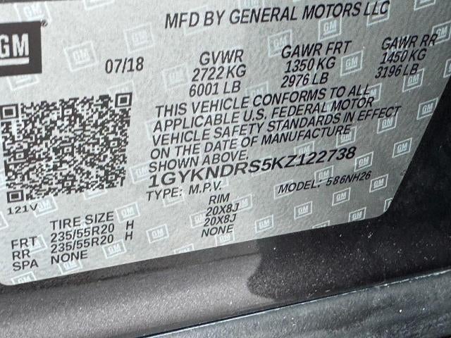 2019 Cadillac XT5 Luxury AWD