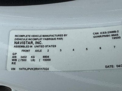 2024 Chevrolet Silverado 5500 HD Work Truck