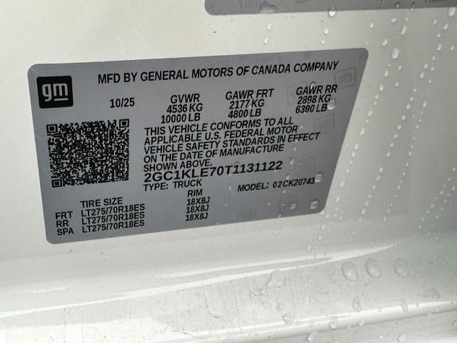 2026 Chevrolet Silverado 2500 HD WT