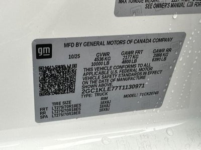 2026 Chevrolet Silverado 2500 HD WT