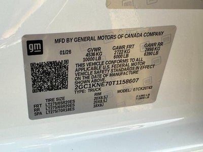 2026 Chevrolet Silverado 2500 HD LT