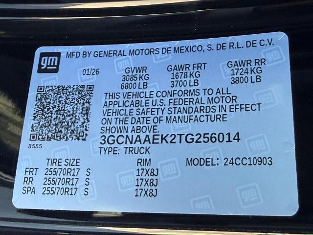 2026 Chevrolet Silverado 1500 WT