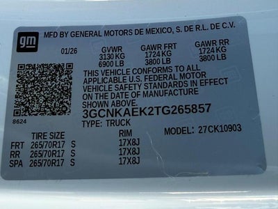 2026 Chevrolet Silverado 1500 WT