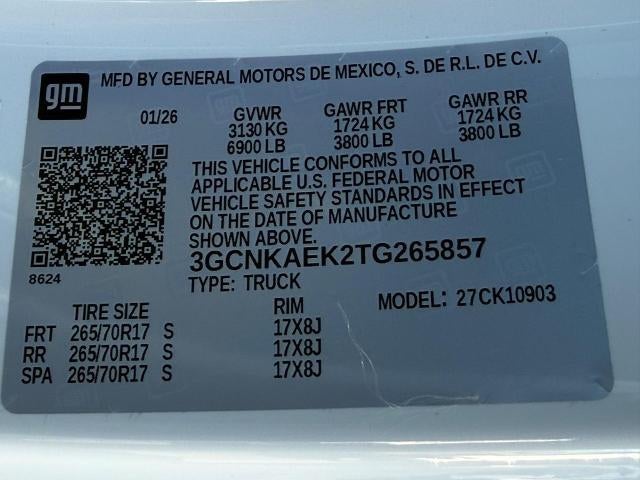 2026 Chevrolet Silverado 1500 WT