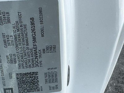 2021 Chevrolet Silverado 1500 WT