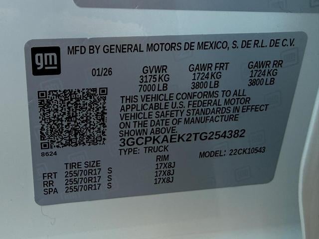 2026 Chevrolet Silverado 1500 WT