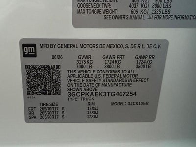 2026 Chevrolet Silverado 1500 WT
