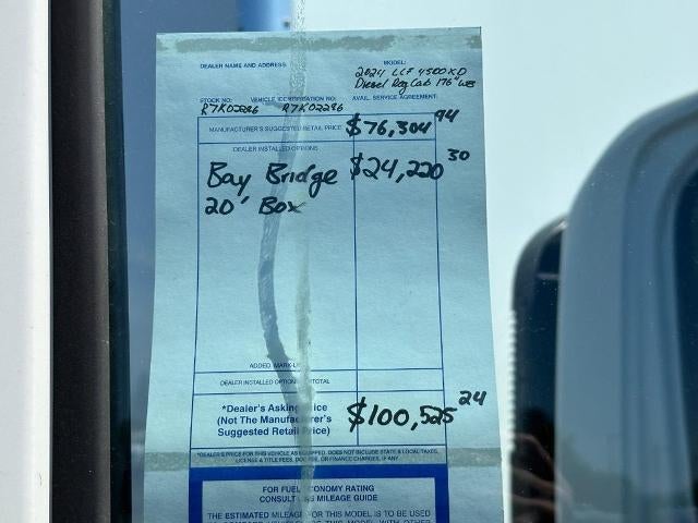 2024 Chevrolet Low Cab Forward 4500 XD NA