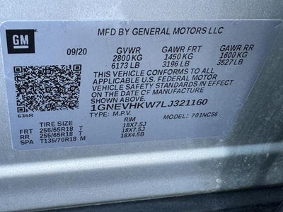 2020 Chevrolet Traverse LT Leather