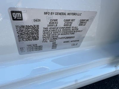 2026 GMC Sierra 2500 HD SLE