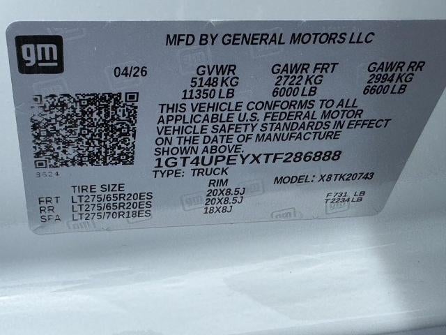 2026 GMC Sierra 2500 HD AT4