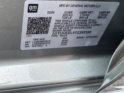 2026 GMC Sierra 1500 AT4