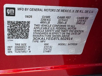 2026 GMC Terrain AT4