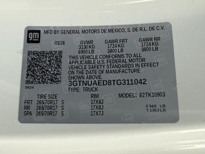2026 GMC Sierra 1500 Pro