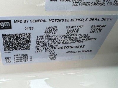 2026 GMC Sierra 1500 SLE