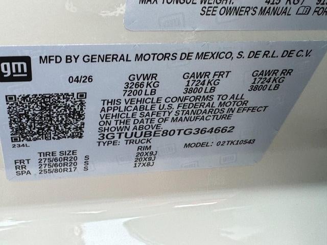 2026 GMC Sierra 1500 SLE